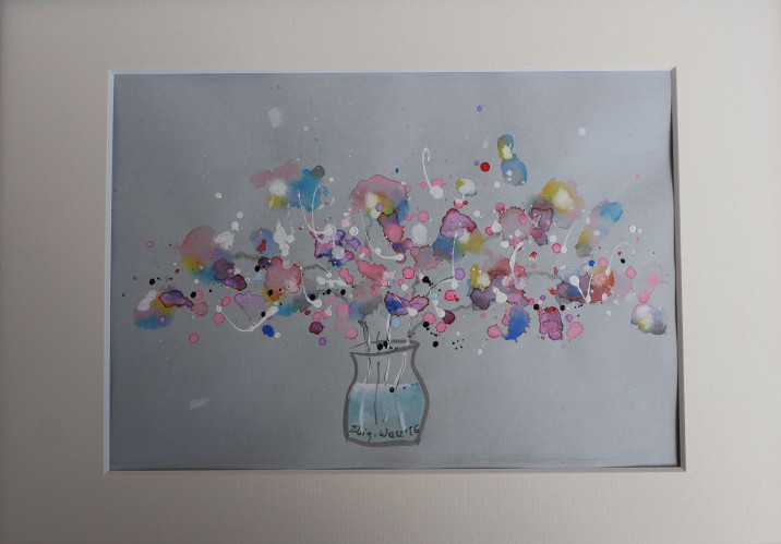15. Waszczeniuk Zbigniew, Bukiet 1 akwarela 21x30 2016 900zł