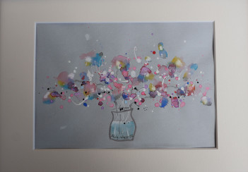 15. Waszczeniuk Zbigniew, Bukiet 1 akwarela 21x30 2016 900zł