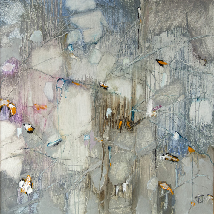 Nieścier T 2023 02 09 Etiuda 6 90 x 90 cm 8000