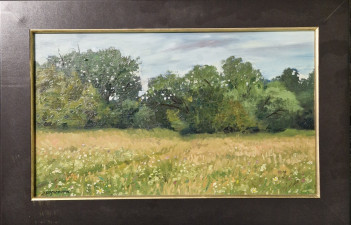 Podlodowski Jakub Pejzaż 2 30 x 49 cm 2023