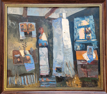 Gromacki Daniel_Perspektywa Tożsamości_ olej na płótnie 80 x 80_ 2025