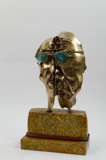 ZAUROCZENIE     brąz, kamień     40   x   25   x   20  10 000,00 zł