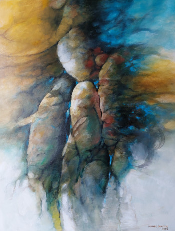 Janczuk Michał, EROTYK, olej na płótnie 92x73cm. 2023r 8000,00zł