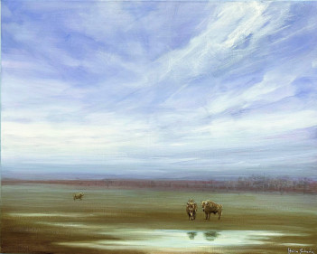 Jankowska Magdalena, Swit , akryl na łótnie, 80 x 100cm,2023.jpg 1